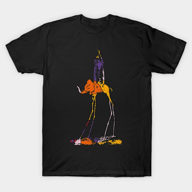 space elephant 1 T-Shirt by big_owl